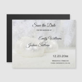 Witkerst | Winter Wedding Save the Date (Voorkant / Achterkant)