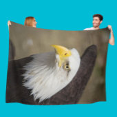 Witkoparend Moed – Knuffeldek Fleece Deken