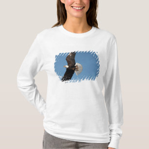 Witkopzeearend in vlucht t-shirt
