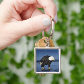 Witkopzeearend Sleutelhanger (Hand)