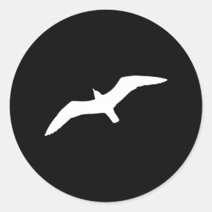 Witlaan Ronde Sticker