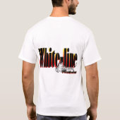 Witlijn draagkleding t-shirt (Achterkant)