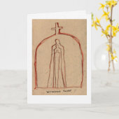 Witnessing our thoughts kaart (Gele Bloem)