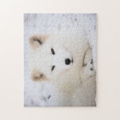 Witpoolvos Legpuzzel (Verticaal)