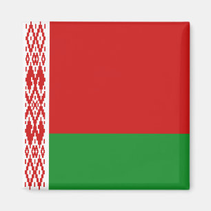Witrussische vlag magneet