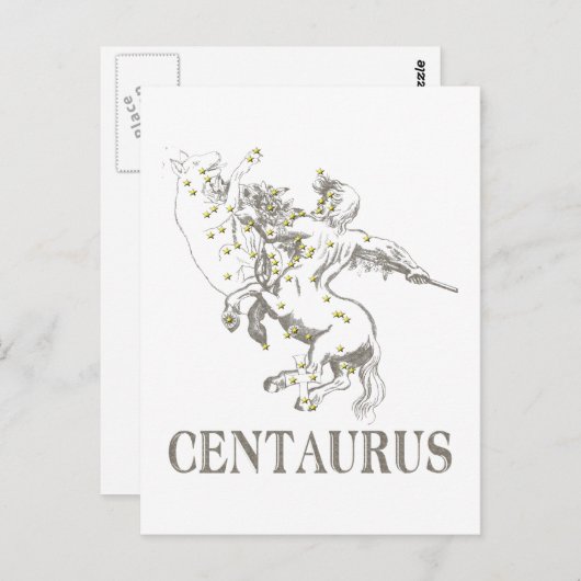 WITS: Centaurus Briefkaart (Voorkant / Achterkant)
