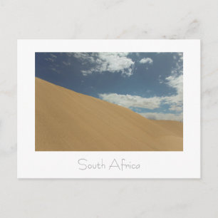 Witsand Beach Sand Afrique du Sud SA Carte postale