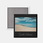 Witsand Beach Sand Afrique du Sud SA Magnet (Recto/Verso)