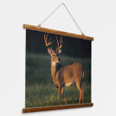 Witstaarster | State Park Choke Canyon, TX Hangend Wandkleed (Gebogen)