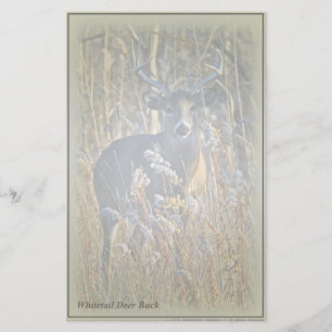 Witstaarthert Buk Stationery Briefpapier
