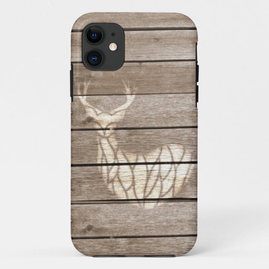 Witstaarthert Case-Mate iPhone Case (Achterkant)