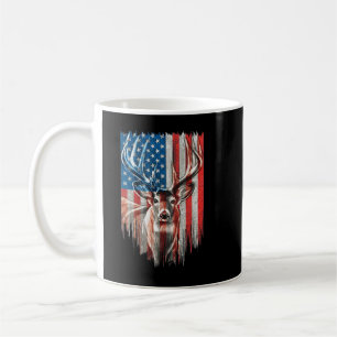 Witstaarthert Jagen Amerikaanse Camouflage US Koffiemok