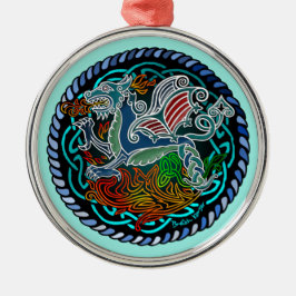 Witstaartkolibrie Metalen Ornament