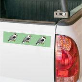 Witstaartmijt Bumpersticker (Op Truck)