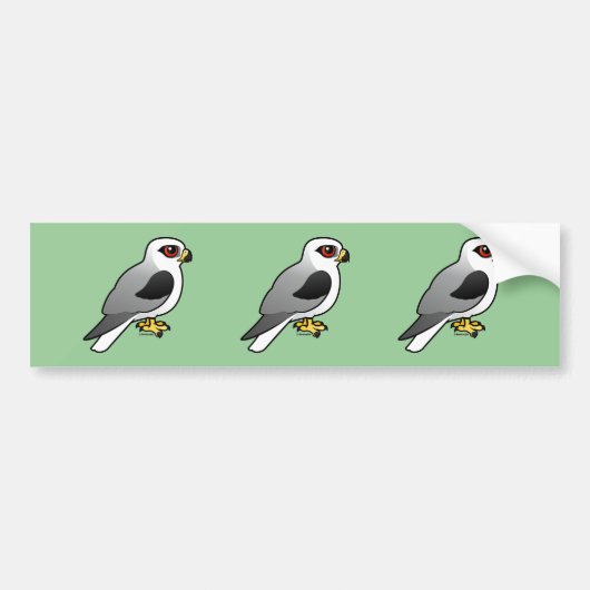 Witstaartmijt Bumpersticker (Voorkant)