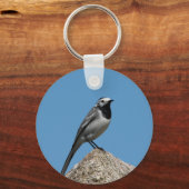 Witstaartwortel Sleutelhanger (Voorkant)