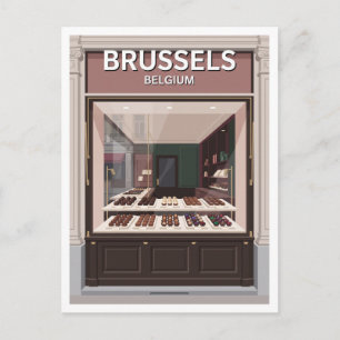 Wittamer Chocolatier Brussel België Briefkaart