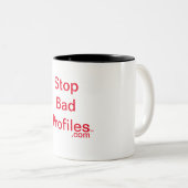 Witte 11oz Keramische Mok met Kleur Binnen (Voorkant rechts)