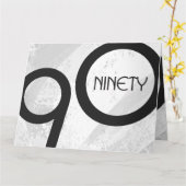 Witte 90-decennium kaart (Gele Bloem)