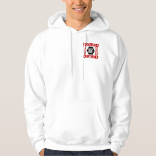 WITTE ACAPUCHE DESIGN DORTMUND DUITSLAND HOODIE