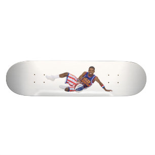 witte achtergrond, Ant Atkinson Skateboard