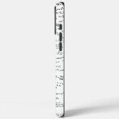 Witte achtergrond mathemaformules vergelijkingen Case-Mate iPhone case (Achterkant / Links)