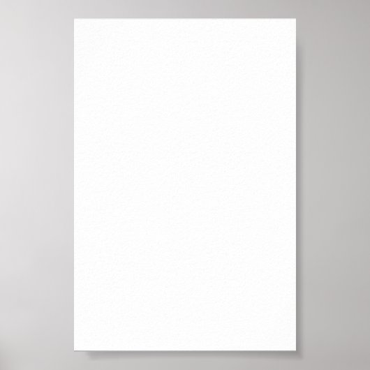 Witte achtergrond op een Poster (Voorkant)