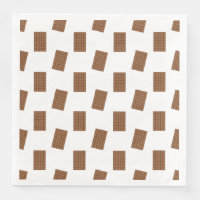 Witte achtergrond van chocolade-bars