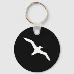Witte Albatros Sleutelhanger