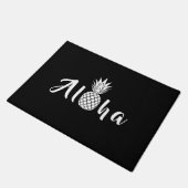 Witte ananasappel Hawaiian Aloha Doormat Deurmat (Schuin)