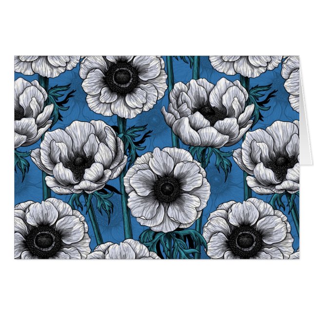 Witte anemontuin (Voorkant Horizontaal)