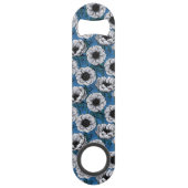 Witte anemontuin speed flessenopener (Achterkant)