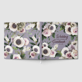 Witte anemoon op Northern Droplet Grey Gastenboek