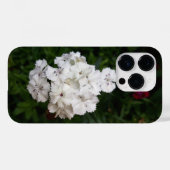 Witte anjerbloemen Case-Mate iPhone case (Achterkant (horizontaal))
