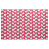 Witte anjers stof (Yard (91,4 cm))