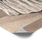 -witte Antiek Mode van het Franse Regenregime Poster (Hoek)