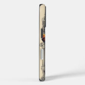  Witte Baard Blauw Pet Magische Tovenaar Case-Mate iPhone Case (Achterkant / Rechts)