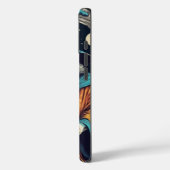  Witte Baard Blauw Pet Magische Tovenaar Case-Mate iPhone Case (Achterkant / Links)