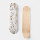 witte bakstenen skateboard (Voorkant)