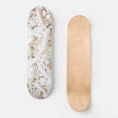 witte bakstenen skateboard (Voorkant)