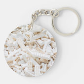witte bakstenen sleutelhanger (Achterkant)