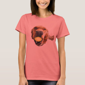 witte bal wit t-shirt