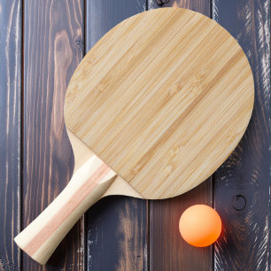 Witte Bamboe Tafeltennisbatje