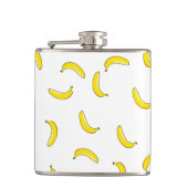 Witte banaan heupfles (Voorkant)