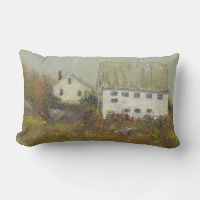 Witte Barn Kussen (Voorkant)