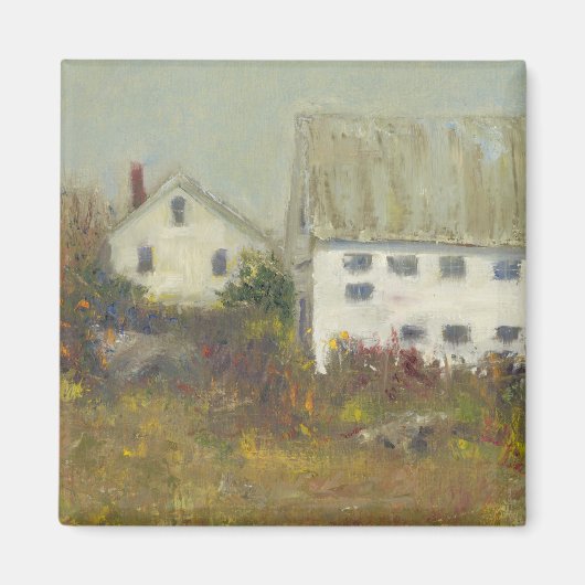 Witte Barn Magneet (Voorkant)