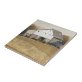 Witte Barn-Uitzicht Tegeltje (Zijkant)