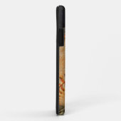  Witte Baseball rode roodheid Case-Mate iPhone Case (Achterkant/rechts)