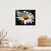 Witte benzine poster (Keuken)