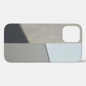 Witte betonnen muur 's morgens Case-Mate iPhone case (Achterkant (horizontaal))